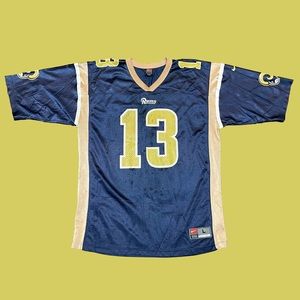 Kurt Warner Nike Football Jersey St. Louis Rams #13 Men’s Size Large